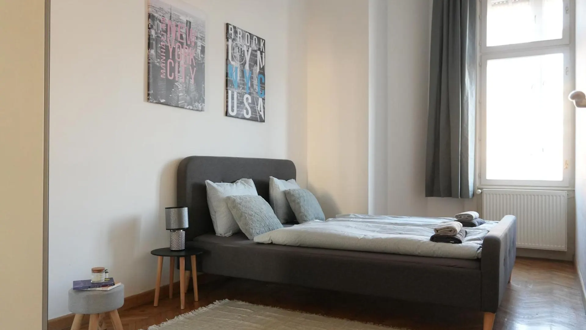 דירה Budapest HomeBase 3BEDRS 2BATHS Jewish Quarter