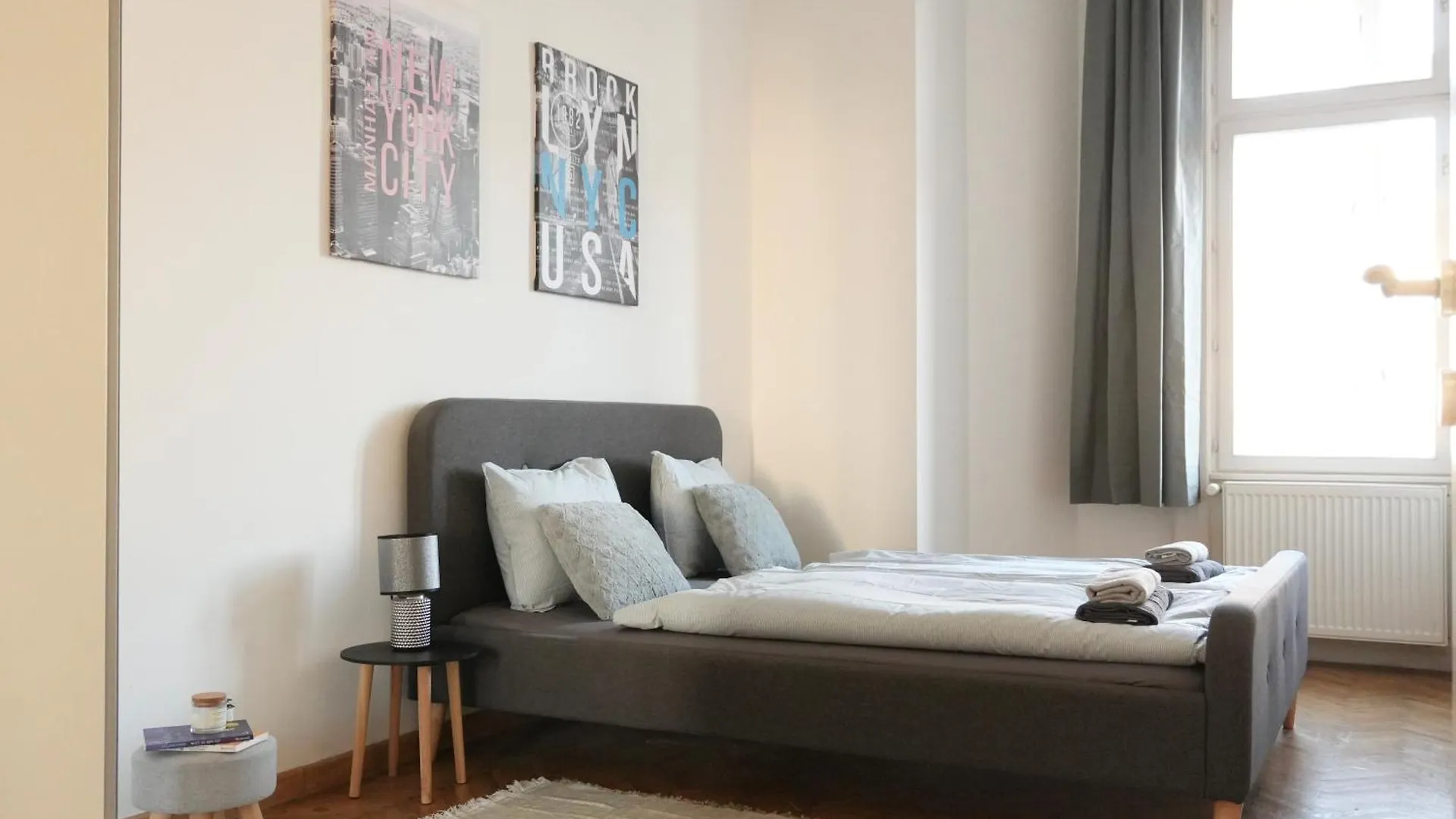 דירה Budapest HomeBase 3BEDRS 2BATHS Jewish Quarter