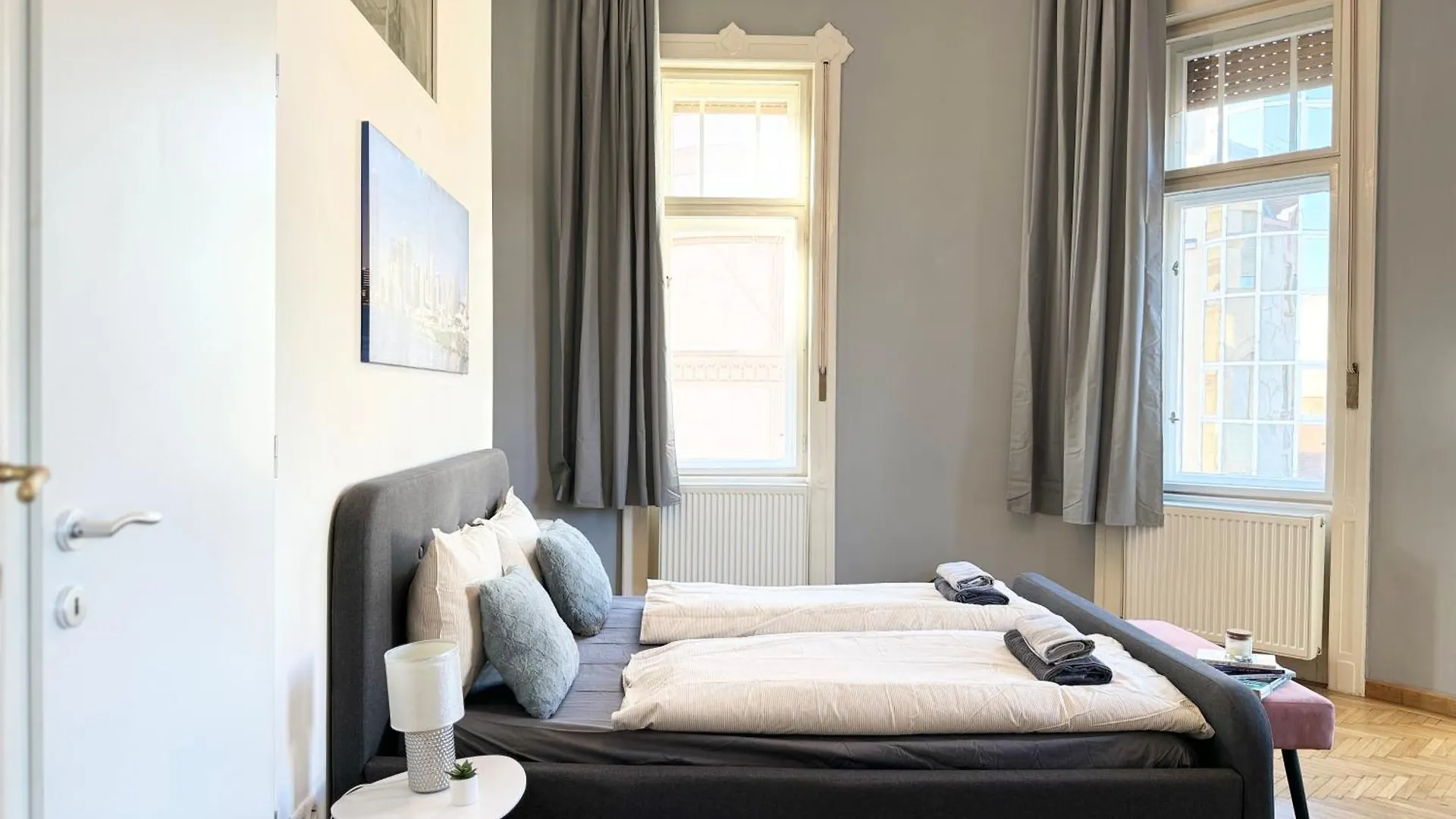 דירה Budapest HomeBase 3BEDRS 2BATHS Jewish Quarter